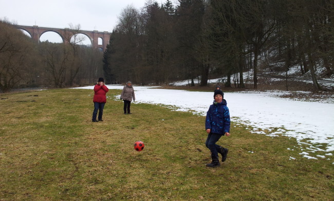 Ballspaß im Elstertal