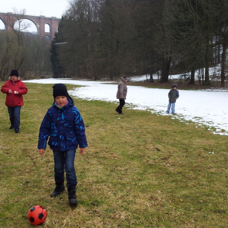 Ballspaß im Elstertal