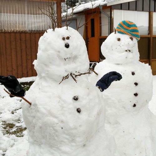 Wintermärchen am Greifenbachstauweiher im Erzgebirge
