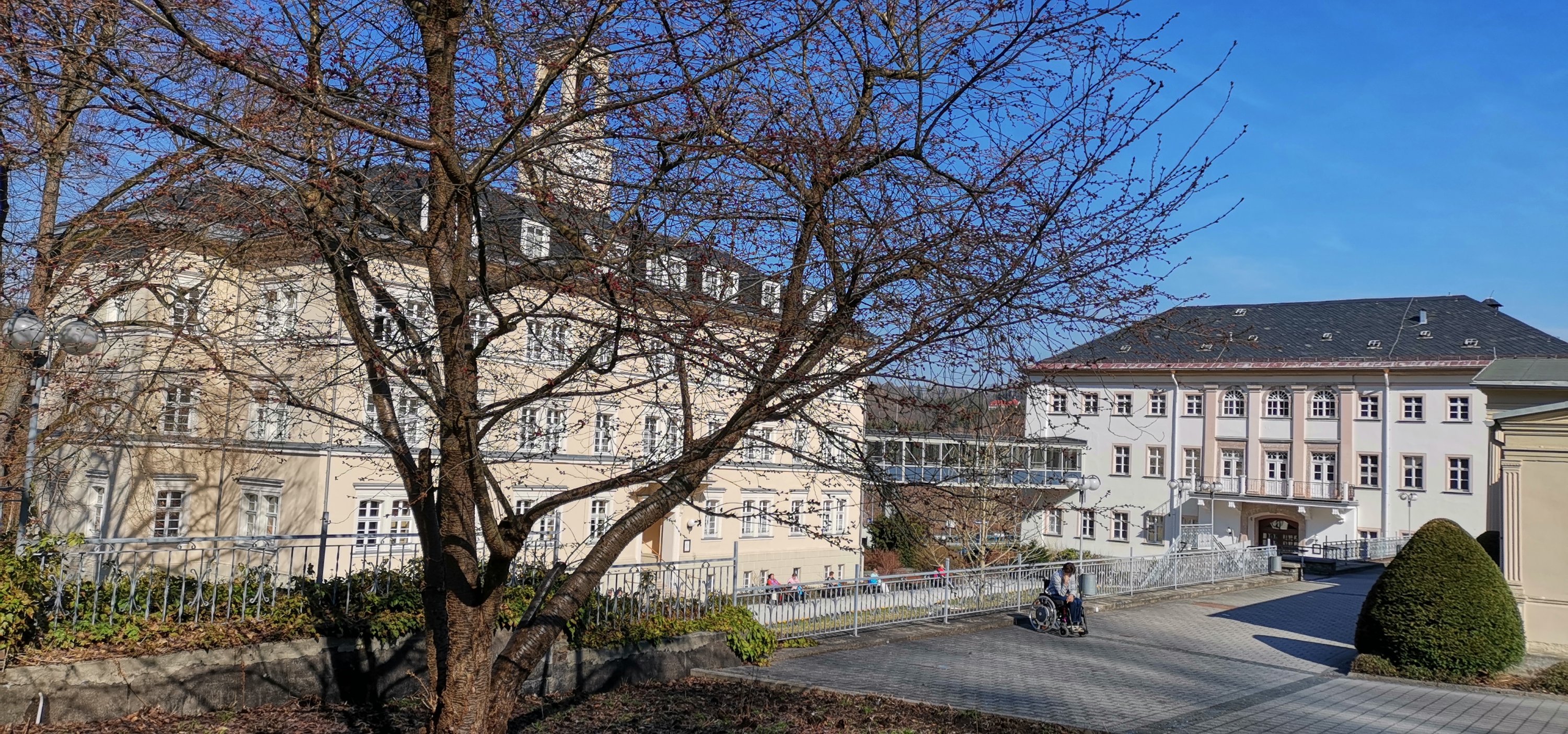 Frühling in Thermalbad Wiesenbad 2019 