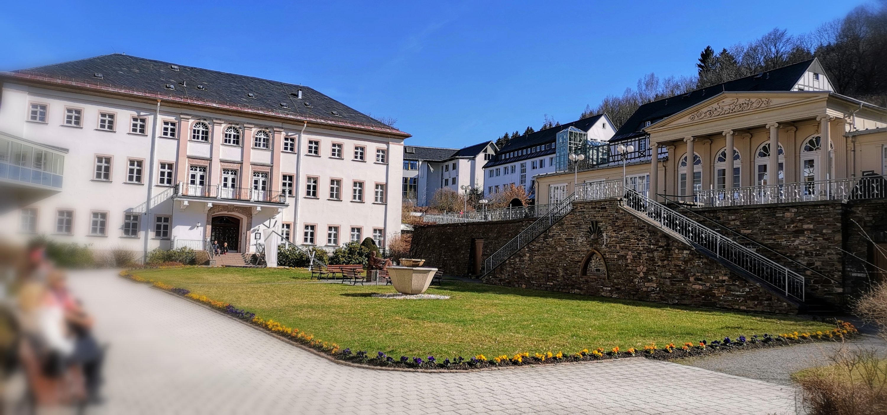 Frühling in Thermalbad Wiesenbad 2019 