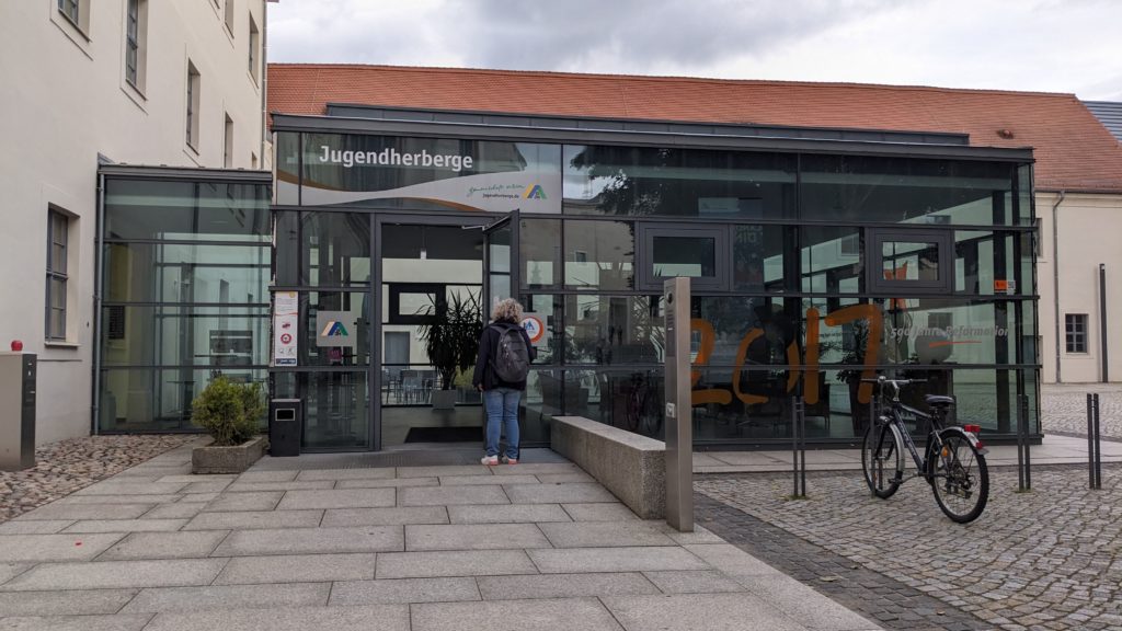 Unsere Unterkunft in der Jugendherberge Wittenberg