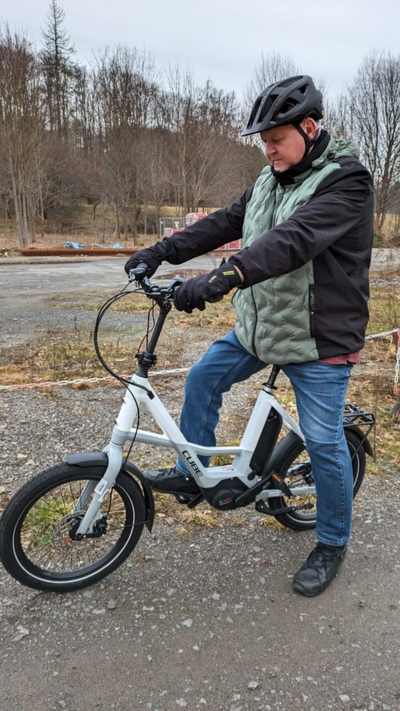 XXL Fahrrad Chemnitz - Testfahrt mit meinem CUBE