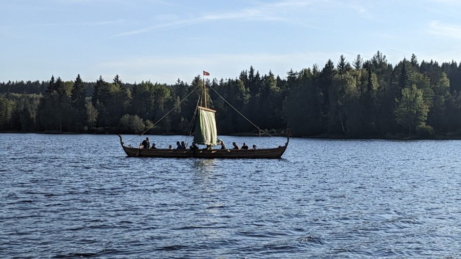 Wikinger auf dem Geyerischen Teich