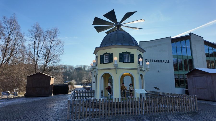 2024 Jahr-Endgefühl im Kurpark Wiesenbad Erzgebirge